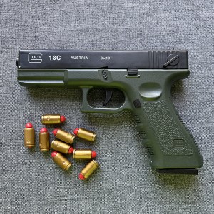 GLOCK18C Blowback Pistol Toy Gun Shell Ejecting_ (8)